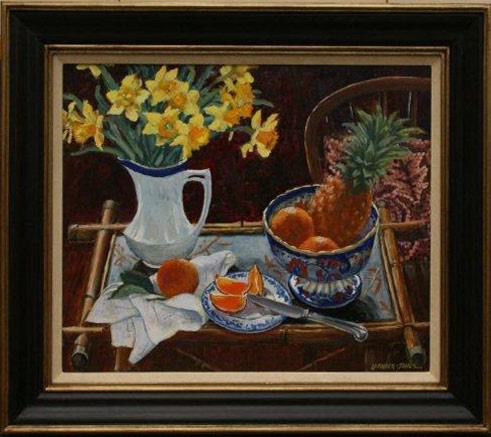 Daffs and pineapple